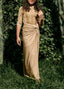 Golden desert sarong skirt girls