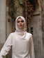 Satin Jersey Pullover Hijab - Honey