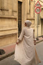 Alaïa Open Abaya - Honey