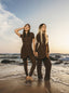 Tan through glitter dress shortsleeve hot chocolate
