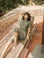 Tan through shorts olive