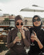 Tan through pullover hijab mocha