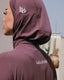 Sport and swim hijab brown