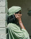 Matcha Glitter Turban