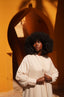 Alaïa Open Abaya - Honey