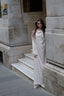 Alaïa Satin Maxi Dress - Honey