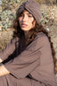 Tan through turban mocha