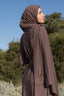 Tan through headscarf mocha