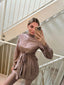 Pearl babydoll dress