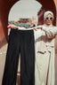 Tan through wide pants