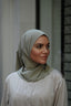 Satin Jersey Pullover Hijab - Sage