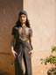Bronze glitter dress shortsleeve