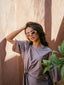 Pearl t-shirt w/ detachable sleeves