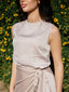 Alaïa Sleeveless Maxi Dress & Skirt - Taupe