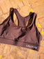 Sports bra brown
