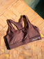 Sports bra brown