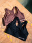Sports bra brown