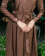 Bronze long dress