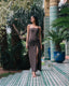 Bronze sarong skirt