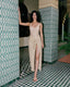 Ivory sarong skirt