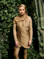 Golden Desert Longsleeve Dress
