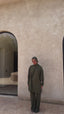 Tan through t-shirt w/ detachable sleeves olive