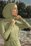 Matcha Zipper Pullover Hijab