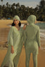Matcha Zipper Pullover Hijab