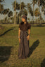Tan through glitter dress shortsleeve hot chocolate