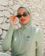 Matcha Zipper Pullover Hijab